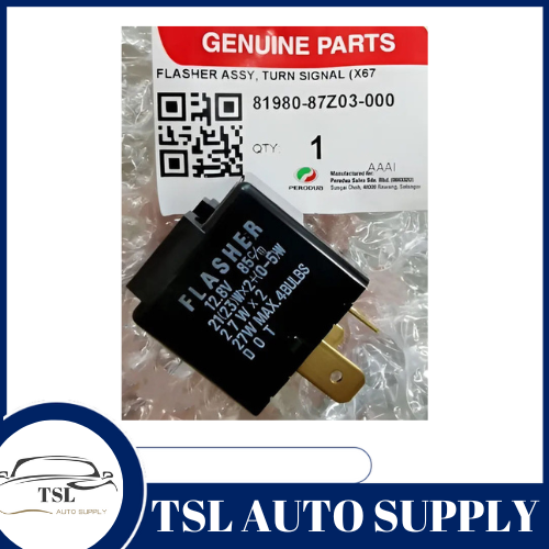 PERODUA KELISA/KENARI DENSO 4 PIN LAMP RELAY ,FUEL PUMP RELAY ,AIRCOND