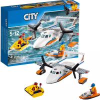 Lego Building Block City Series Marine Rescue Aircraft 60164 Boy Assembly Police Toy Gift 10751