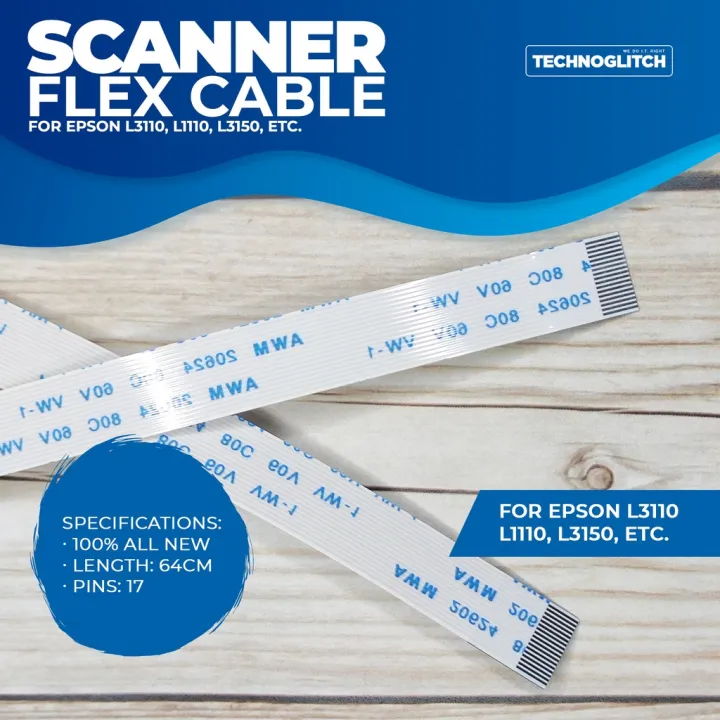 Epson L3150 L3110 L3210 L3250 Scanner Flex Cable 17 Pins Lazada Ph 6945