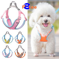 Nylon Dog Harness Vest Reflective Chest Strap Breathable Adjustable Dog Cat Collars For Chihuahua Small Large Dogs