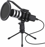 YOTTO USB Microphone Kit 192KHz/24bit Condenser Computer PC Mic Cardioid Studio Recording Vocal Microphone for Voice Overs Podcasting PC Gaming Streaming YouTube with Pop Filter, Tripod, Shock Mount