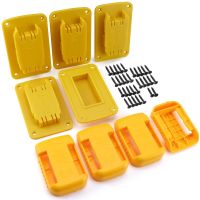 9 Pack Battery Holder and Tool Holder, Belt Clip Storage and Wall Organizer, Tool Holder for Dewalt 20V/60V Batteries