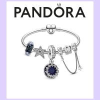 Pandora Pandora Galaxy สร้อยข้อมือเงิน 925 ของขวัญวันเกิด สําหรับแฟนสาว