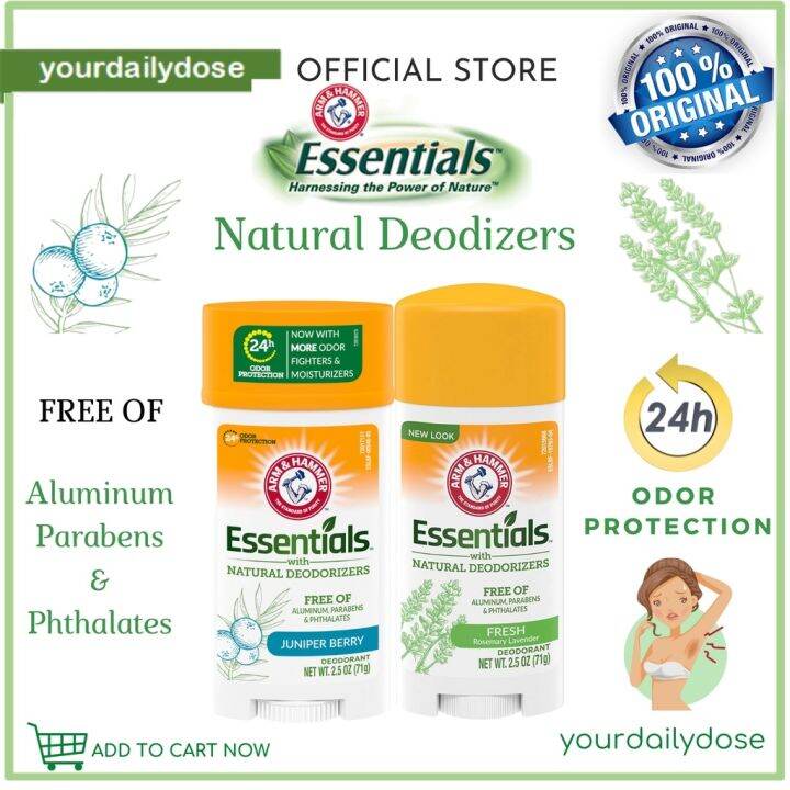ARM HAMMER ESSENTIALS with Natural Deodorant Rosemary lavender/Juniper