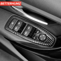 BETTERHUMZ สำหรับ BMW F30คาร์บอนภายในตัด F32 F34 F36 3GT 3 4ชุดอุปกรณ์เสริมรถหน้าต่างยกแผงปกกรอบสติ๊กเกอร์