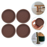 HOMEMAXS 4pcs เฟอร์นิเจอร์ขารองแก้วถ้วยยางเฟอร์นิเจอร์ Furniture Cups Anti-Sliding Stopper สำหรับพรม