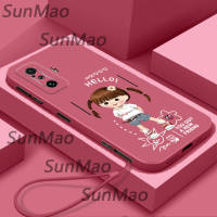 เคสโทรศัพท์ Poco F4 GT 5G การ์ตูนสาวปกซิลิโคนอ่อนนุ่ม