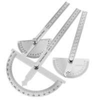 180 Degree Protractor Metal Angle Finder Goniometer Angle Ruler Stainless Steel Woodworking Tools Rotary Measuring Ruler 100/150