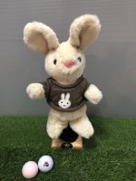 Golf Head Cover For Hybrid "Rabbit"Beige