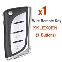 For Xhorse XKLEX0EN Wire Remote Key Fob Car Remote Key 3 Buttons for Lexus Type for VVDI Key Tool