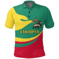 2023 NEW Style Ethiopia Polo Shirt Proud Versionsize：XS-6XLNew product，Can be customization