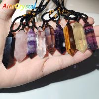 Amethyst Crystal Point Pendant Amethyst Crystal Point Chains - Natural Polished - Aliexpress