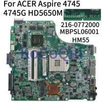 Kocoqin Placa-Mãe Para Notebook Placa Principal Hd5650m Aspire 4745 4745G 216-0772000