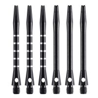 ▥ High-quality 6Pcs/Lot Darts Accessories Shaft Aluminium Alloy Material 47mm Shafts Dart