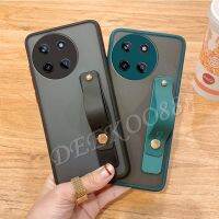 2023 Realme เคสโทรศัพท์ยอดนิยม11 5G Nfc 4G Pro Plus Pro + เคส C51พร้อมสายรัดข้อมือป้องกันกล้องฝาหลังพีซีแบบโปร่งใสสำหรับ REALMEC51