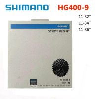 SHIMANO CS HG400เทปจักรยานเสือภูเขาความเร็ว9ระดับ Freewheel 11-32T 11-34T 11-36T CS-HG400-9 MTB K7ชิ้นส่วนจักรยานอื่นๆ