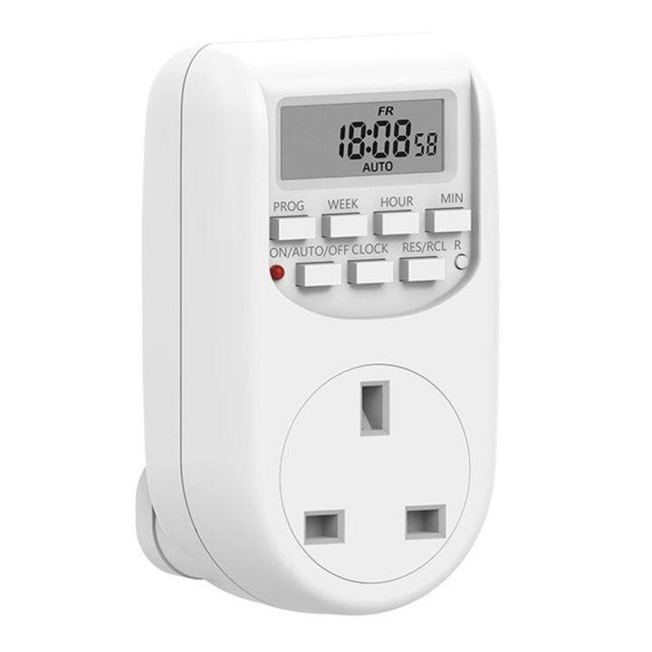 Hot Electronic Digital Timer Switch UK Plug Kitchen Timer Outlet 220