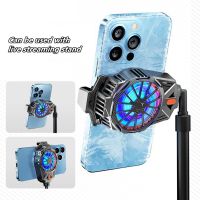 ✵◑♂ X57 Mini Turbo Mobile Phone Cooling Fan Semiconductor Radiator for PUBG Type-C System Universal Game Cooler for IPhone X Android