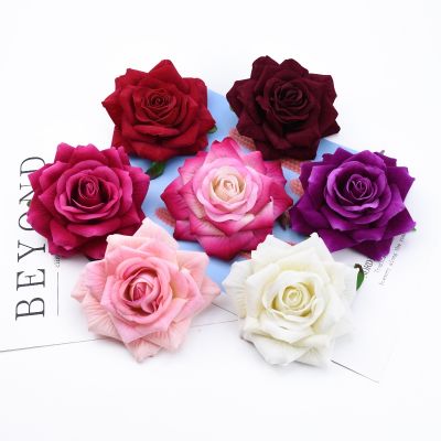 【CC】 1/5 Pieces 10CM Valentine 39;s Day Gifts Wedding Bridal Accessories Clearance Artificial Flowers Cheap