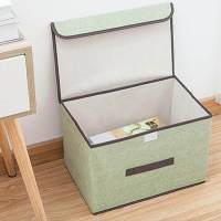 Simple Home กล่อง กล่องพับได้ กล่องอเนกประสงค์ พับเก็บได้ กล่องใส่ของ ชุดกล่องพับ กล่องเก็บของ กล่องเก็บของ กล่องผ้า กล่องพับ กล่องใส่เสื้อผ้า มี2ไซส์ Foldable Storage Box