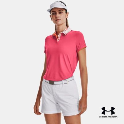 Under Armour Womens UA Iso-Chill Polo เสื้อโปโล UA Iso-Chill สำหรับผู้หญิง