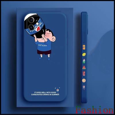 compatible for เคส shin-chan เคสไอโฟน เคสไอโฟน11 มันเปนของสี่เหลี่ยมคะ มีเคส ip 13 pro max เคสโทรศัพท์ซิลิโคน เคสไอโฟน13 เคสไอโฟน12 กันกระแทก เคส Apple xr เคสไอโฟน7พลัส เคสไอโฟนxs เคสi11 Pro max เคสiPhone8พลัส 6splus xsmax caseiPhonese2020 mini เคสiPhone