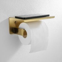 Brushed Gold Bathroom Hardware Set Towel Rack Toilet Paper Holder Towel Bar Rail Hook Soap Dish Toilet Brush Bath Accessories