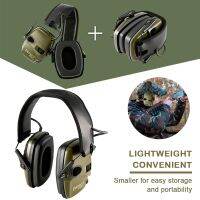 New Tactical Electronic Earmuffs Outdoor Sports Anti-pulse Noise Reduction Folding Easy To Carry Headphones To Protect Hearing