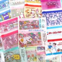 Sanrio character limited edition Japan-purchased PVC small items pull-out storage bag Kirby Crayon Shin-chan