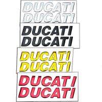 3D สติ๊กเกอร์สัญลักษณ์ของรถกาว DUCATI นิ่มสามมิติเหมาะสำหรับ Ducati V2ปีศาจใหญ่/V4/937/950รูปลอกถังน้ำมัน