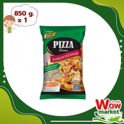 Pure Foods Pizza Thousand Island Sauce 850g  WOW..! เพียวฟู้ดส์ ซอสพิซซ่าเทาซันไอซ์แลนด์ 850 กรัม