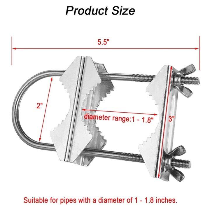 double-antenna-mast-clamp-v-jaw-block-with-u-bolts-heavy-duty-anti-rust-mast-to-mast-mount-bracket-kit-for-tvcbham