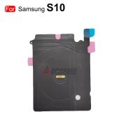 1ชิ้นสำหรับ Samsung Galaxy S10บวก S10 + S10E G970 G973 G975ชาร์จไร้สายขดลวดเหนี่ยวนำโมดูล NFC สายเคเบิลงอได้อะไหล่ LPX3762ชิ้นส่วนทดแทน