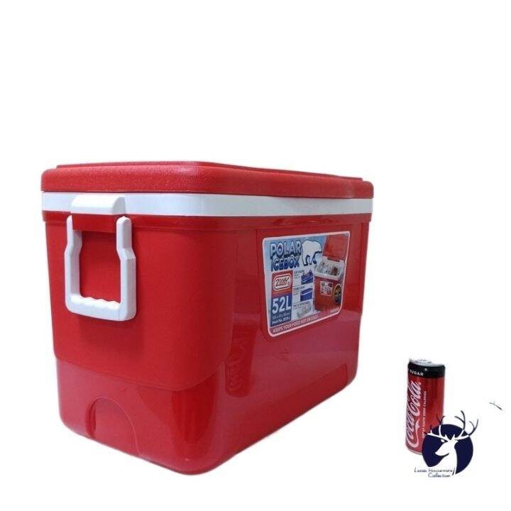 【COD】 ZOOEY HIGHQUALITY COOLER BOX POLAR ICE CHEST INSULATED LARGE 52
