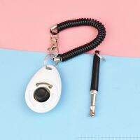 1pc Dogs Trainings Clicker New Cats Whistle Trainers Aid Tools Adjustable Dog Flute Wrist Sound Chain Supplies