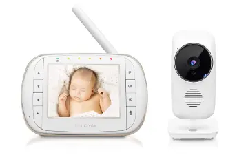 Motorola MBP24 Audio Baby Monitor with Room Temperature Display