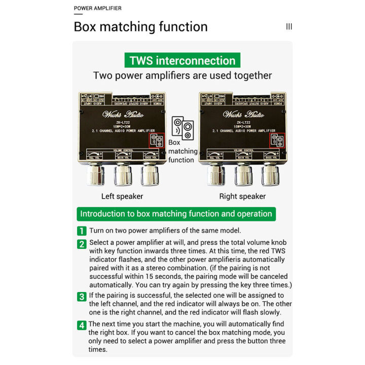 pcbfun-เครื่องขยายเสียงเครื่องเสียงสเตอริโอบลูทูธ5-1ช่อง2-1บอร์ดเครื่องขยายเสียงบอร์ด15wx2-30w-diy-ลำโพงไร้สายแอมป์บอร์ด-tws