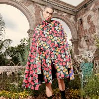 PATTRIC BOYLE / LB / FLOWER PATCH PRINT CAPE / เสื้อคลุม เคป พิมพ์ลาย ดอกไม้ แพททริค บอยล์ / LB07001  07