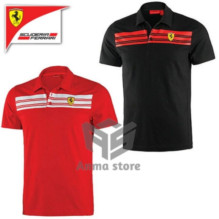 Scuderia Ferrari Polo shirt Collar | Lazada PH