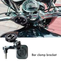 Motorcycle Handle Pillar Mobile Phone Bracket Multi Joint M8 Screw Bar Clamp Mount Navigation Quick Lock Equipped With 3M Adapti