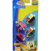 Thomas &amp; Friends Minis Spongebob 4 Pack รถไฟโทมัสแอนด์เฟรนด์ มินิ น่ารัก แพ็ค 4 คัน ของแท้