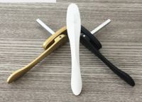 ❆❁♝ Broken Bridge Aluminum Alloy Casement Window Screen Window Handle Folding Door Sword-Shaped Thin Flat Square Steel Handle