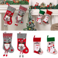 Candy Bags Christmas Socks Holiday Party Supplies Party Supplies Fireplace Decorations Couple Faceless Doll