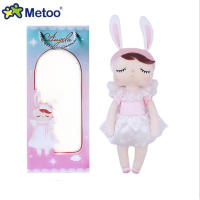 Newest Metoo Doll Stuffed Toys For Girl Baby Cute Beautiful Angel Angela Plush Soft Rabbit Animals For Kids Girls Birthday Gift