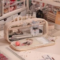 ❄☎☜ Creative Pencil Case for Girls Cute Kawaii Pencil Cases Storage Kids Pen Bag Large Big Stationery Box School Students Supplies