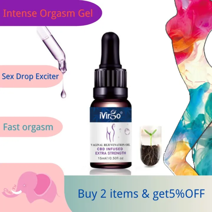 Intense Orgasm Gel 15ml Sex Drop Exciter For Women Climax Gel Orgasm