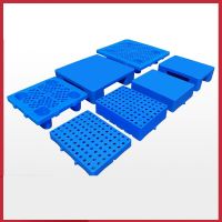 Assembled Heavy Load HDPE Plastic Floor Pallet Storage Rack Shelf Moisture-proof Ground Slat Cushion for Warehouse Supemarket Electrical Connectors