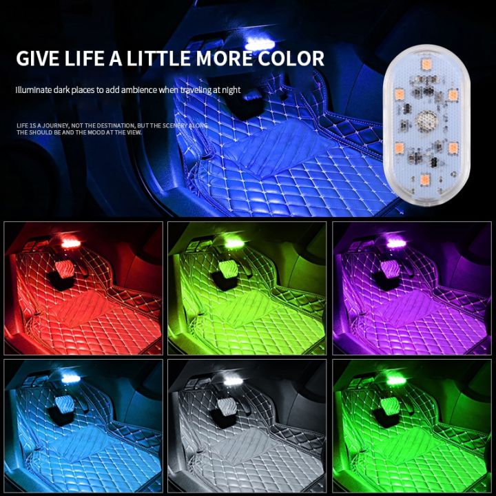car-led-ambient-light-interior-lighting-atmosphere-lamp-for-armrest-box-trunk-switch-touch-control-wireless-mini-led-foot-lights-bulbs-leds-hids