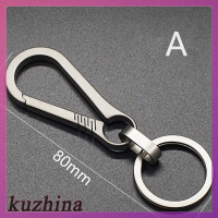 [kuzhina] ไทเทเนียมหัวเข็มขัด EDC เครื่องมือกลางแจ้ง TITANIUM Alloy พวงกุญแจ tiranium BUCKLE พวงกุญแจรถอุปกรณ์พวงกุญแจจี้ของขวัญสำหรับผู้ชาย