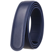 Men Belt ใหม่3.5เซนติเมตรผู้ชายเข็มขัดหนังวัวแถบชายกางเกงยีนส์กางเกงเข็มขัดหัวเข็มขัดอัตโนมัติสายเข็มขัดสำหรับผู้ชาย110-130เซนติเมตร (เฉพาะแถบไม่มีหัวเข็มขัด)